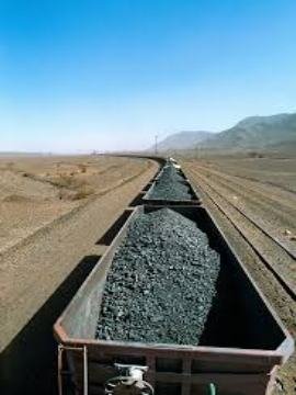 Iron ore wagons of the Mauritanian desert train